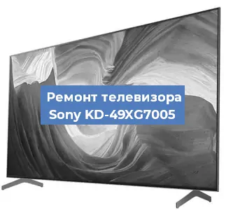 Замена матрицы на телевизоре Sony KD-49XG7005 в Перми